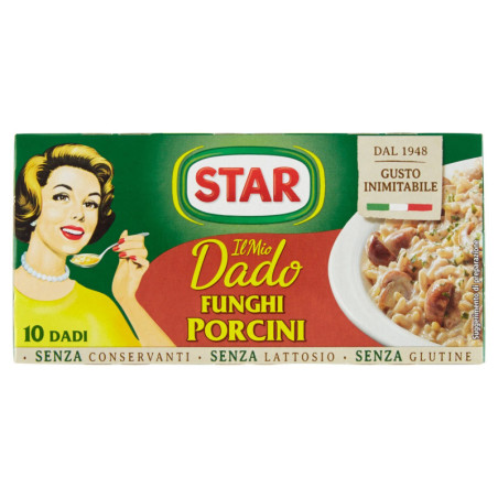 Star il mio Dado Funghi Porcini 10 Dadi 100 g