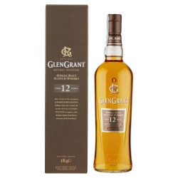 GLEN GRANT SINGLE MALT SCOTCH WHISKY AGED 12 YEARS 70 CL