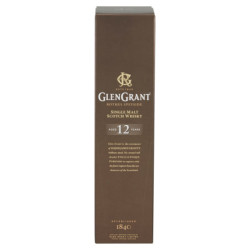 GLEN GRANT SINGLE MALT SCOTCH WHISKY AGED 12 YEARS 70 CL