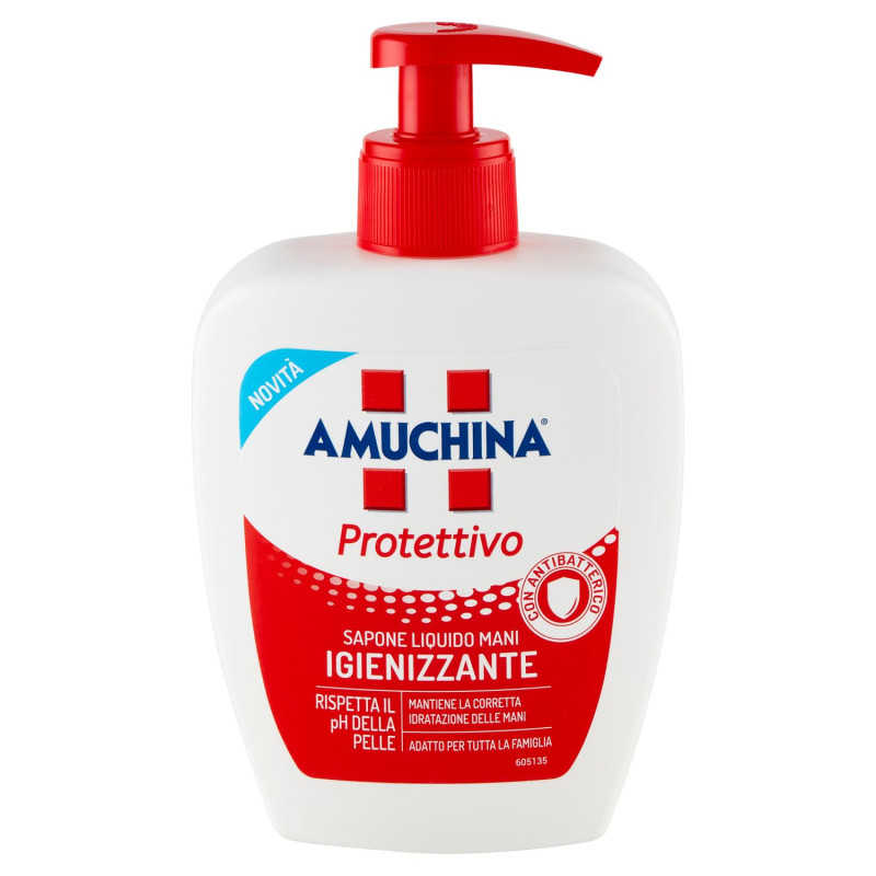 AMUCHINA PROTETTIVO SAPONE LIQUIDO MANI IGIENIZZANTE 250 ML