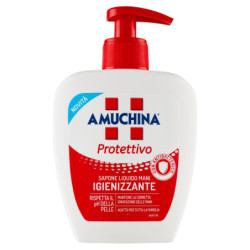 AMUCHINA PROTECTIVE FLÜSSIGE HÄNDESANITISIERENDE SEIFE 250 ML