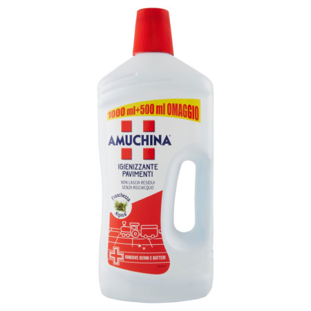 AMUCHINA IGIENIZZANTE PAVIMENTI FRESCHEZZA ALPINA 1000 + 500 ML