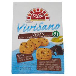 DI LEO VIVISANO RECIPE WITHOUT DAIRY AND EGGS WITH CHOCOLATE CHIPS 500 G