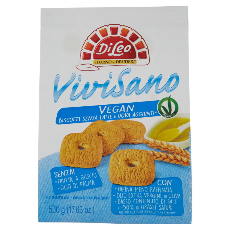 DI LEO VIVISANO RECIPE WITHOUT MILK AND EGGS 500 G