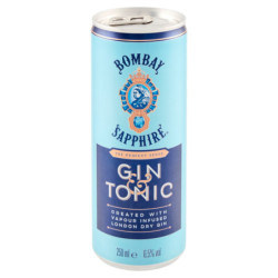 BOMBAY SAPPHIRE GIN & TONIC...