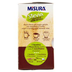 Misura Stevia* 50 bustine 50 x 1.5 g