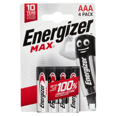 ENERGIZER MAX AAA 4 PZ