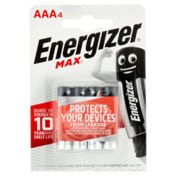 ENERGIZER MAX AAA MINI STYLUS 4 UDS