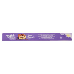 TORTA MILKA Y CIOK, SNACKS DE CHOCOLATE tierno con leche - 175G