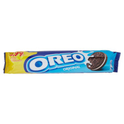 Oreo Original, biscotti al cacao magro ripieni di crema al gusto vaniglia - 154 g