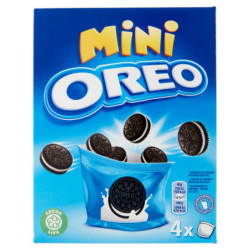 OREO MINI, GALLETAS PEQUEÑAS CON CREMA DE VAINILLA - 4X40G