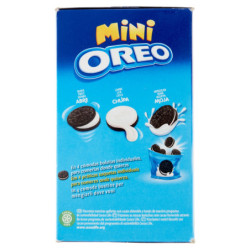 OREO MINI, GALLETAS PEQUEÑAS CON CREMA DE VAINILLA - 4X40G