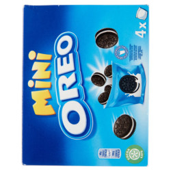 Oreo Mini, piccoli biscotti con crema alla vaniglia - 4x40g