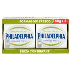 PHILADELPHIA SENZA LATTOSIO - FORMAGGIO FRESCO SENZA LATTOSIO 2 X 80 G