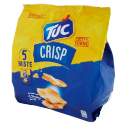 TUC CRISP CRISPY POUCHES ORIGINAL MULTIPACK COCIDO AL HORNO - 5 X 30 G