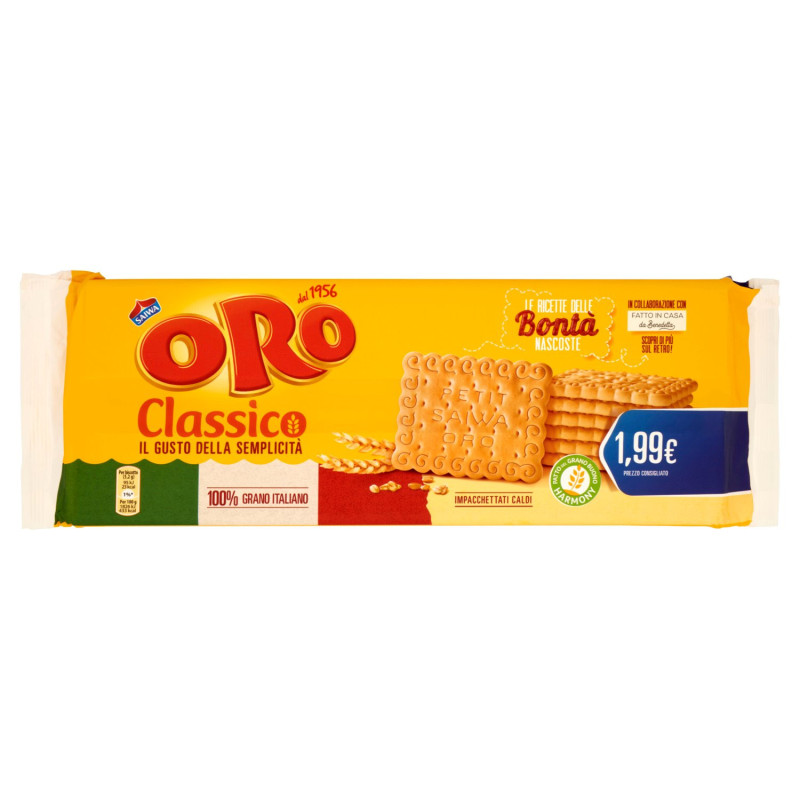 ORO SAIWA BISCOTTI SECCHI CLASSICI - 500 G