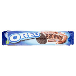 OREO CHOC'O BROWNIE, GALLETAS CON CREMA DE CACAO - 154G