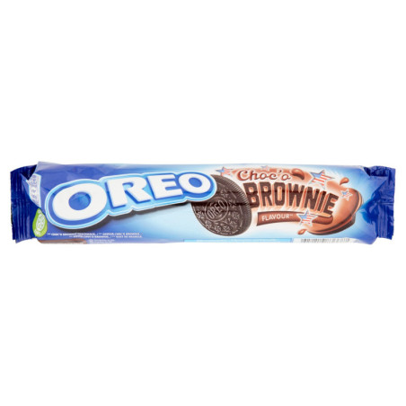 OREO CHOC'O BROWNIE, BISCOTTI CON CREMA AL CACAO - 154G