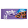 Milka Oreo Sandwich, tavoletta di cioccolato al latte 100% Alpino con biscotto Oreo - 92g