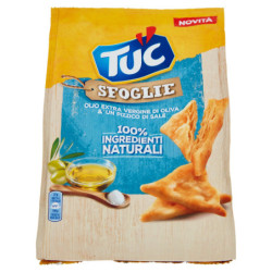 Tuc Sfoglie, crackers con Olio Extra Vergine di Oliva & Un Pizzico di Sale - 170 g