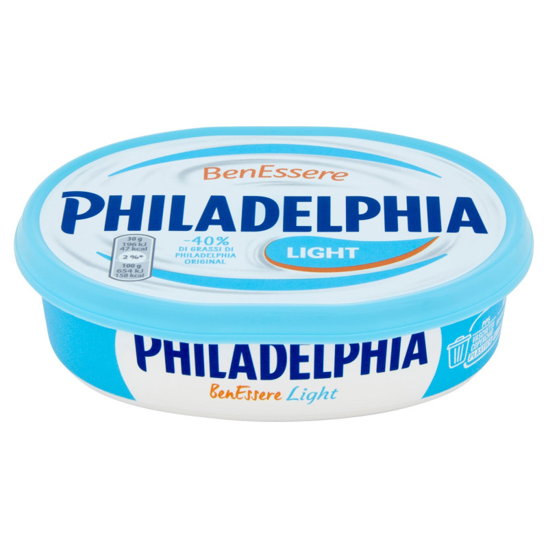 PHILADELPHIA BENESSERE LIGHT FORMAGGIO FRESCO SPALMABILE - 175G