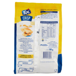 TUC CRISP ORIGINAL CRISPY BOLSAS COCIDAS AL HORNO - 100 G