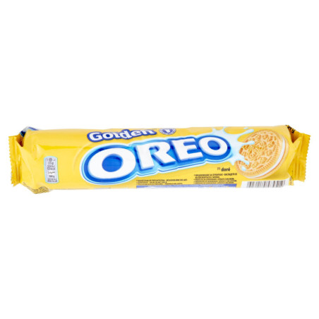 OREO GOLDEN, BISCUITS WITH VANILLA CREAM - 154G