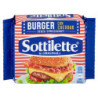 SOTTILETTE BURGER CON CHEDDAR - FORMAGGIO FUSO A FETTE - 185 G