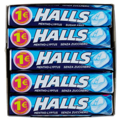 HALLS SENZA ZUCCHERO...