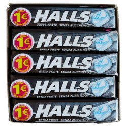 HALLS SENZA ZUCCHERO...