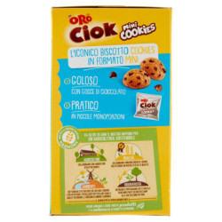 MINI GALLETAS ORO CIOK, MINI GALLETAS CON CHIPS DE CHOCOLATE - 160G