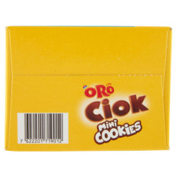 MINI GALLETAS ORO CIOK, MINI GALLETAS CON CHIPS DE CHOCOLATE - 160G