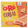 ORO CEREAL SNACK NARANJA, BARRA BLANDA CON RELLENO DE NARANJA - 162G