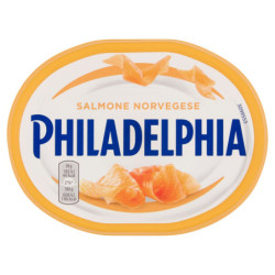 Philadelphia formaggio fresco spalmabile con salmone norvegese - 150 g