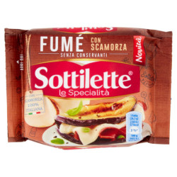 Sottilette Fumé con Scamorza -  formaggio fuso a fette con Scamorza - 158 g