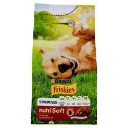 PURINA FRISKIES NUTRISOFT HUND MIT HUHN 1,5 KG