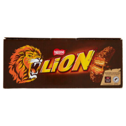 LION Wafer con Caramello e Cereali ricoperto di Cioccolato al Latte 24 snack da 42g