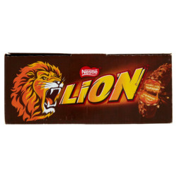 LION Wafer con Caramello e Cereali ricoperto di Cioccolato al Latte 24 snack da 42g