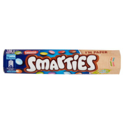 NESTLÉ Smarties Maxi Tubo Confetti ripieni di Cioccolato al Latte tubo 130 g