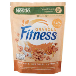 FITNESS-GRANOLA HONIG KNUSPRIGES GETREIDE MIT VOLLHAFER UND HONIG 300G