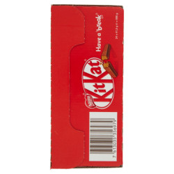 NESTLÉ KITKAT ORIGINAL CRUJIENTE OBLEA CUBIERTA DE CHOCOLATE CON LECHE 24 SNACKS DE 41,5G