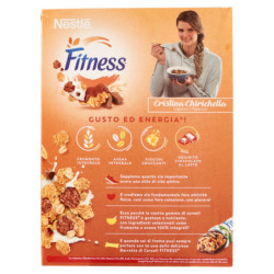 FITNESS Cioccolato al Latte Cereali con frumento e avena integrali e fiocchi al cioccolato 375 g