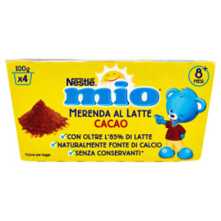 MIO MERENDA CACAO 4 X 100 G