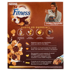 CEREALES FITNESS DE CHOCOLATE NEGRO CON TRIGO INTEGRAL Y AVENA Y COPOS DE CHOCOLATE 325G