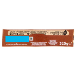 FITNESS CIOCCOLATO FONDENTE CEREALI CON FRUMENTO E AVENA INTEGRALI E FIOCCHI AL CIOCCOLATO 325G