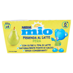 NESTLÉ MY 6 MONATE BIRNENMILCH-SNACK 4 100-G-GLAS