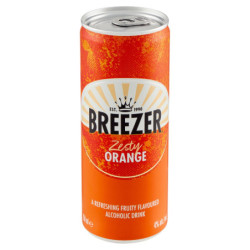 BREEZER ZESTY ORANGE 250 ML