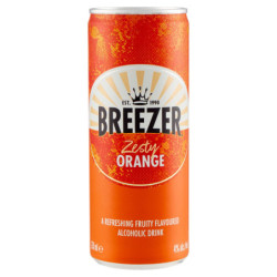 BREEZER ZESTY ORANGE 250 ML