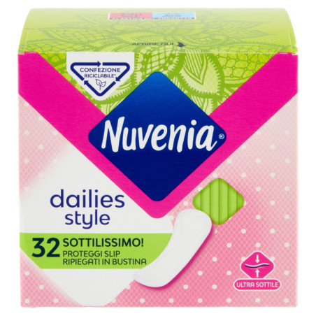 NUVENIA DAILIES STYLE SOTTILISSIMO PROTEGGI SLIP RIPIEGATI IN BUSTINA 32 PZ