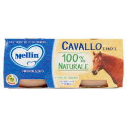 MELLIN OMOGENEIZZATO CAVALLO E PATATE 2 X 80 G